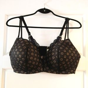 Aerie real happy wireless push up bra